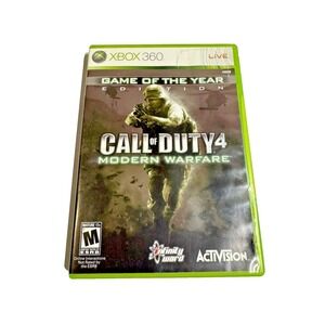 Call of Duty 4: Modern Warfare - GOTY Edition (Xbox 360, 2007) CIB